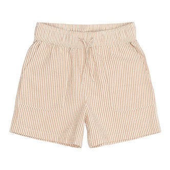 The New Shorts - TnOllie - Indian Tan Striped