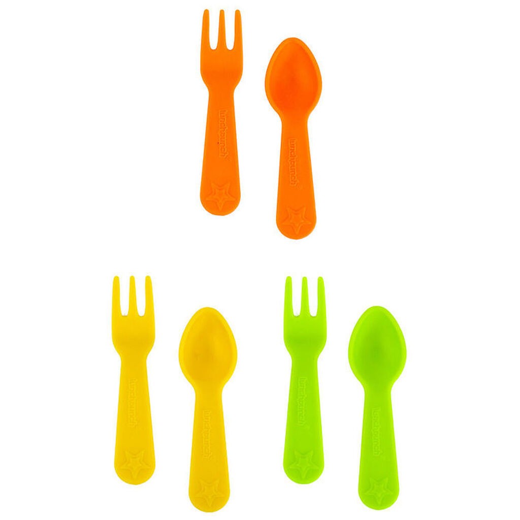 Lunch Punch Bestiksæt - 6 Dele - Brights