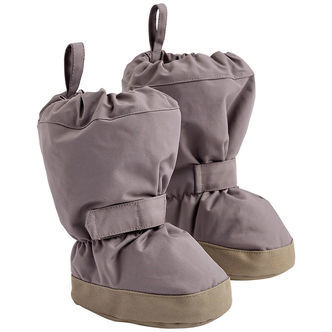 Wheat Overtrækssko m. Fleece - Purple Stone