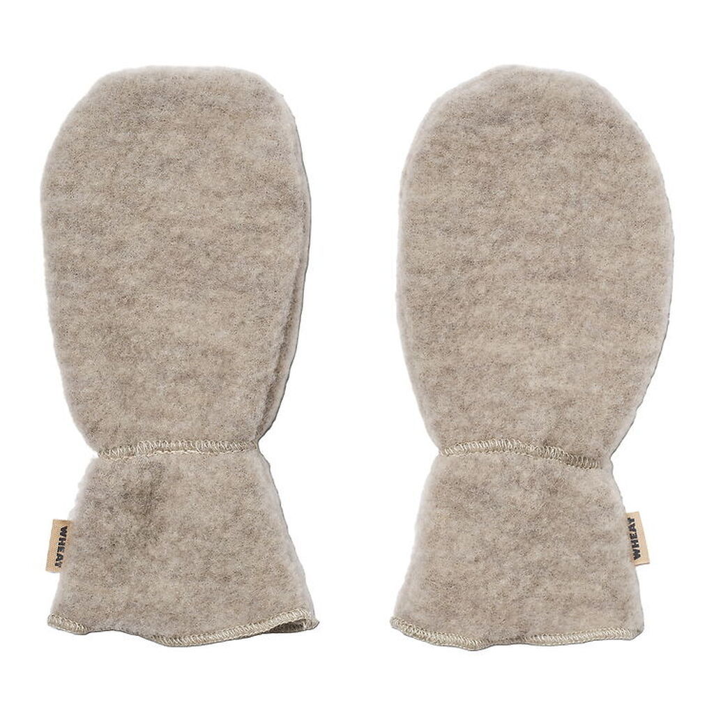 Wheat Luffer - Uldfleece - Jay - Khaki Melange