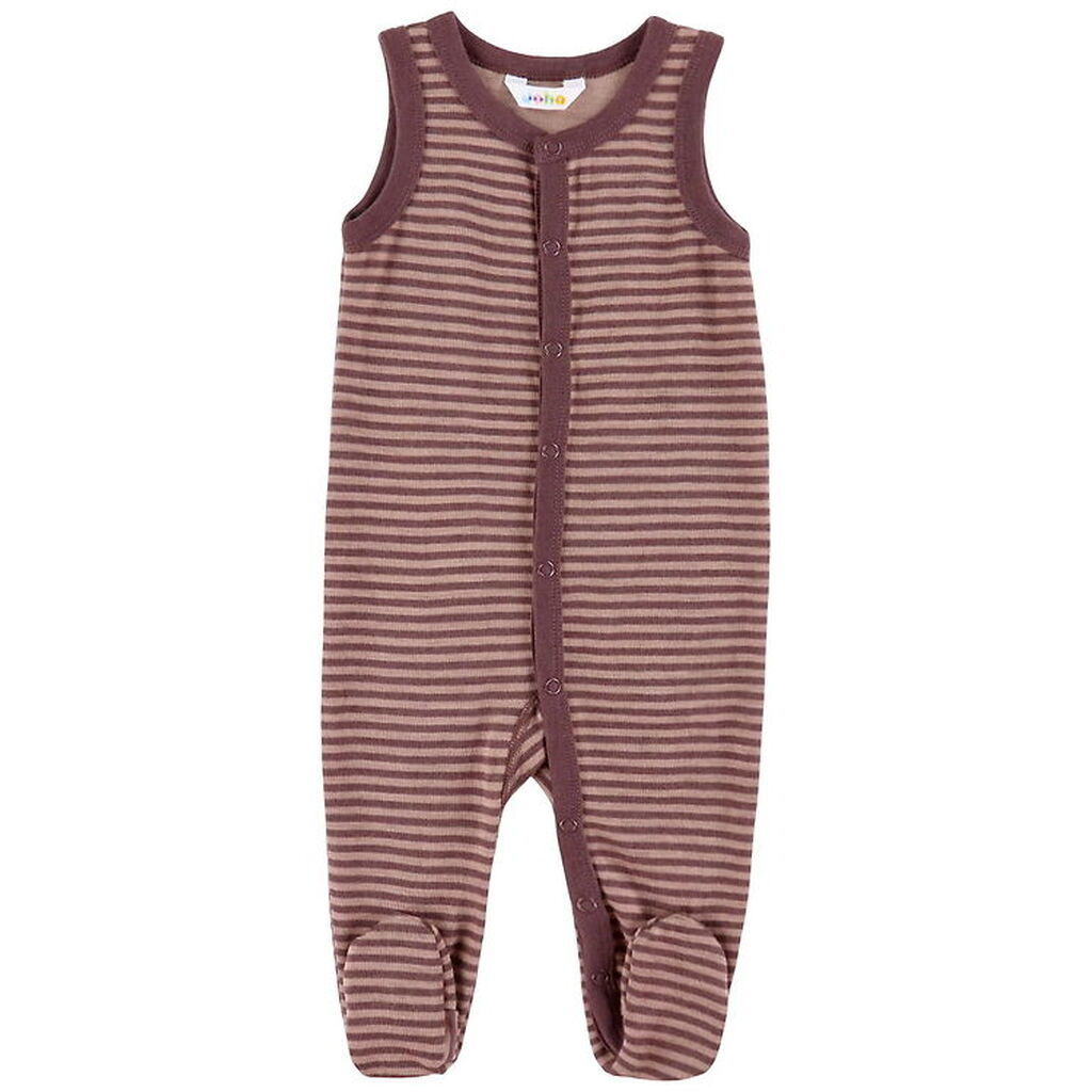 Joha Sparkedragt - Uld - Rose m. Striber