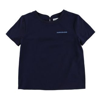 Calvin Klein T-shirt - Modal/Bomuld - Navy