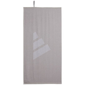 adidas Performance Håndklæde - 100x40 cm - Grå/Hvid