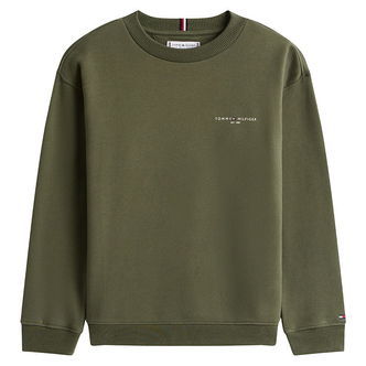 Tommy Hilfiger Sweatshirt - Mini Corp - Pewter Green