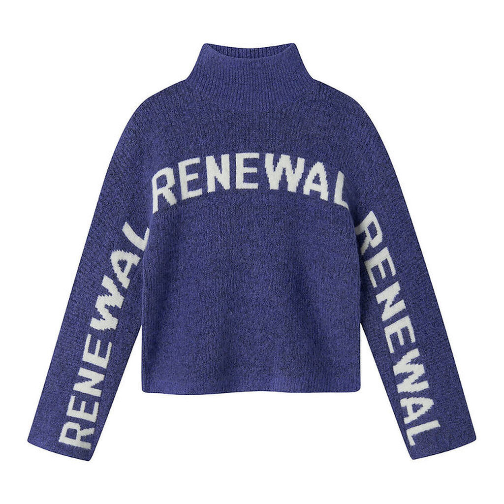 Name It Bluse - Strik - Rib - NkfNuva - Amparo Blue