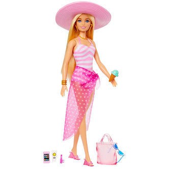 Barbie Dukke - 30 cm - Strand Dag - Barbie