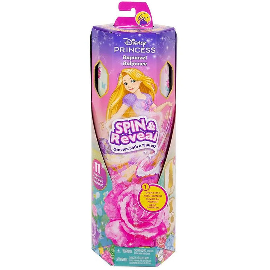 Disney Princess Dukke - Spin & Reveal - Rapunzel