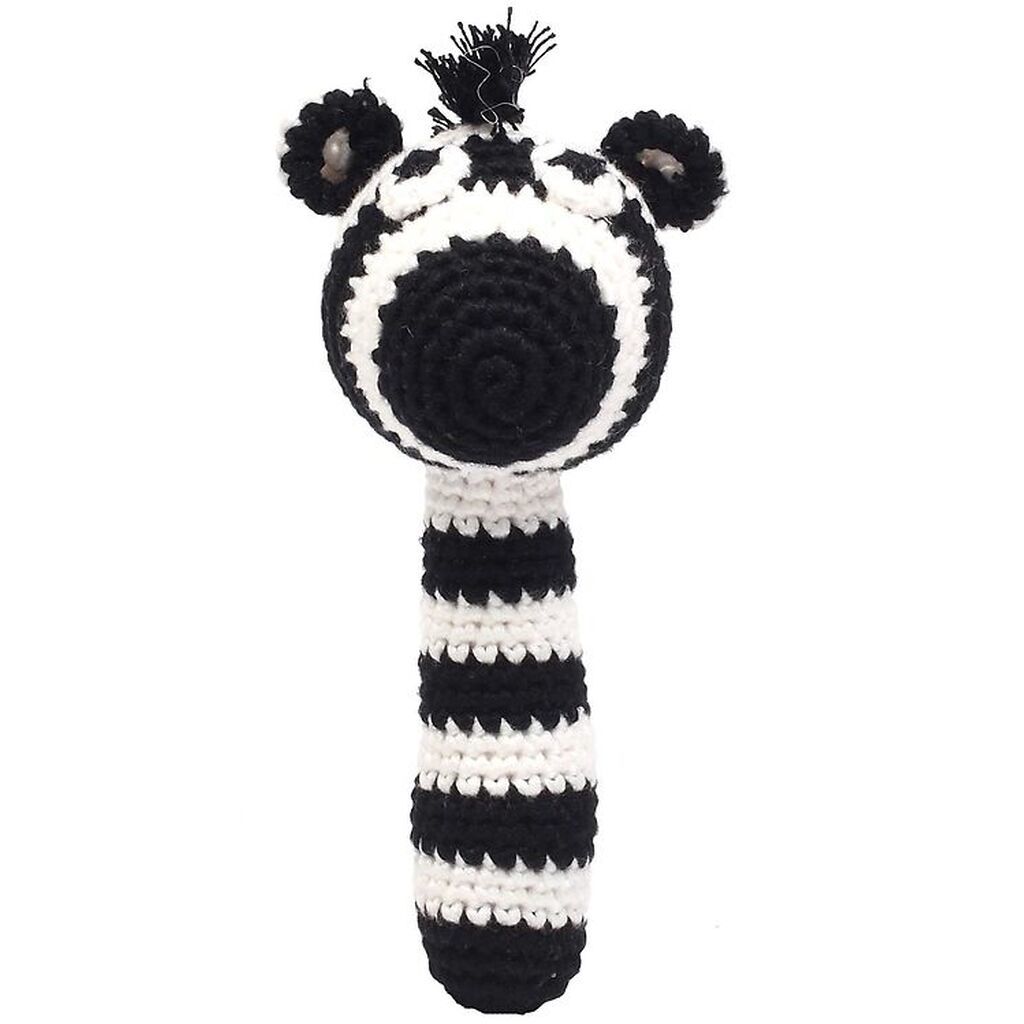 NatureZoo Rangle - Hr. Zebra - Sort/Hvid