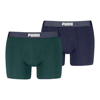 Puma Boxershorts - 2-pak - Grøn/Navy