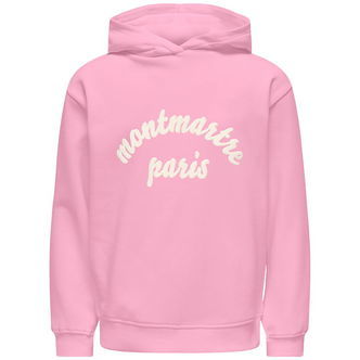 Kids Only Hættetrøje - KogHollylife - Sea Pink/Paris