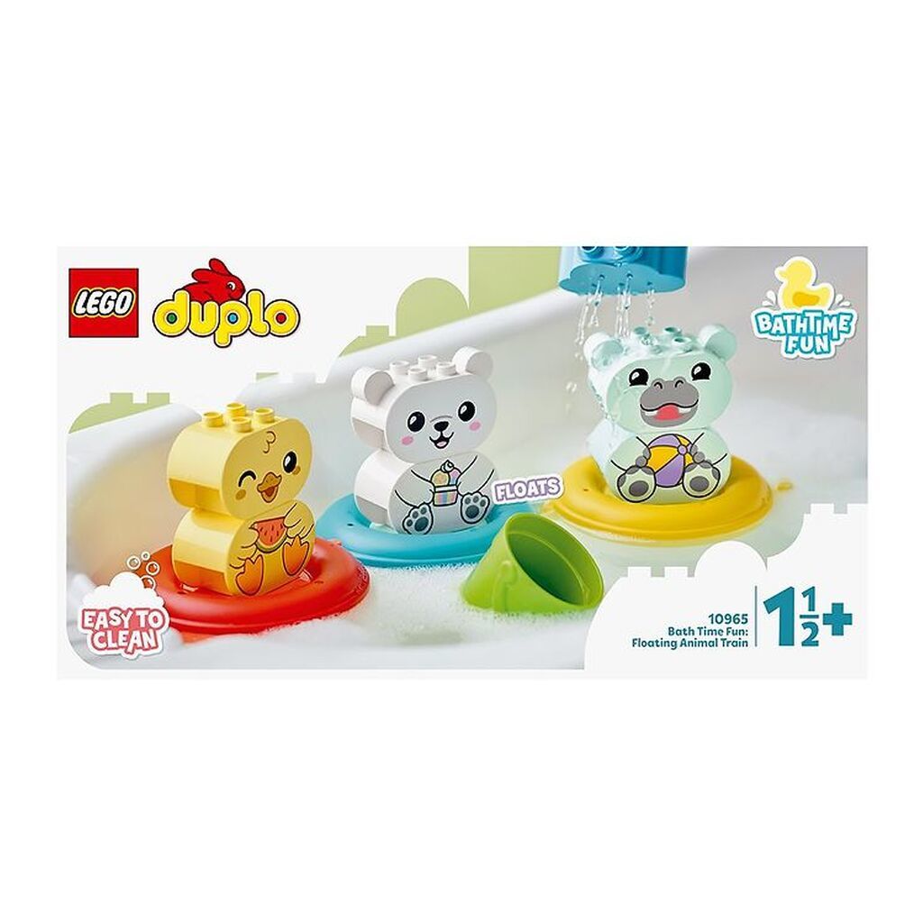 LEGOÂ® DUPLO - Sjov I Badet: Flydende Dyretog 10965 - 14 Dele