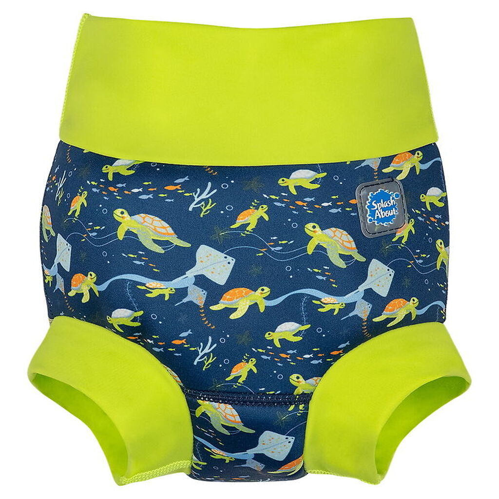 Splash About Blebadebukser - Happy Nappy - Turtle Tide