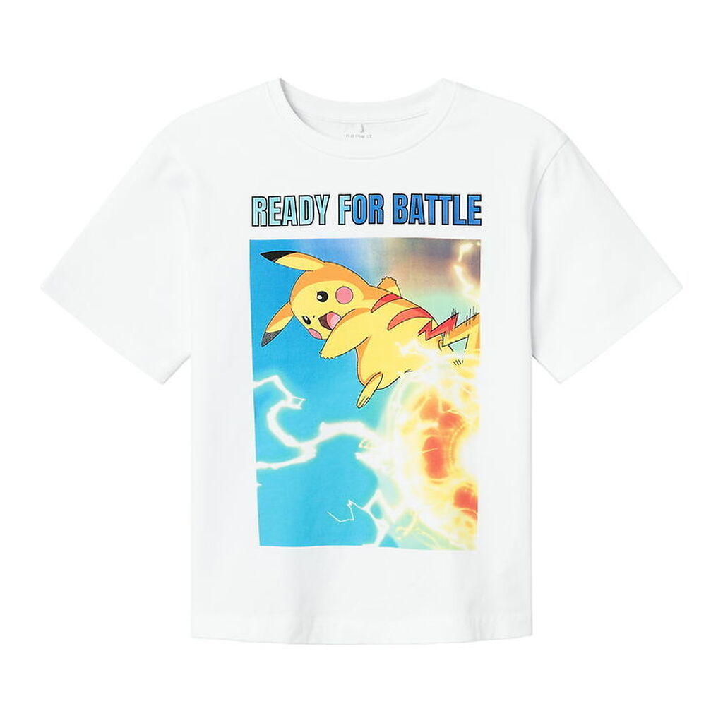 Name It T-shirt - NkmSkylar - Pokémon - Bright White
