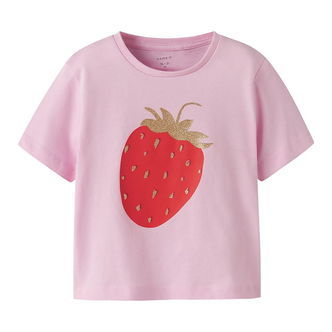 Name It T-shirt - NmfKatinka - Pirouette m. Glitter