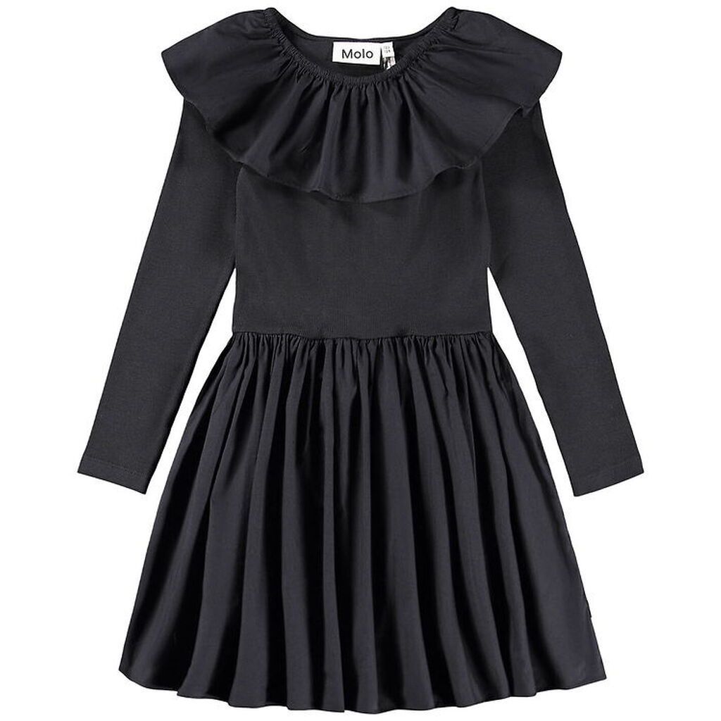Molo Kjole - Rib - Cille - Black
