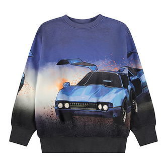 Molo Sweatshirt - Mattis - Car Blue