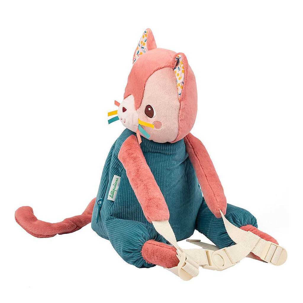 Lilliputiens Rygsæk - Blød - Katten Jeanne