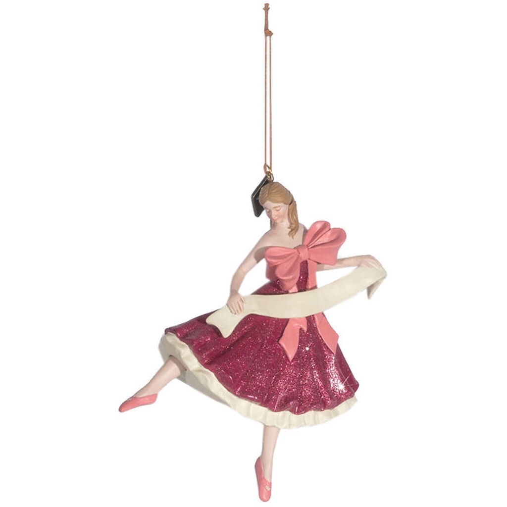 Konges Sløjd Julekugle - Christmas Bow Ballerina