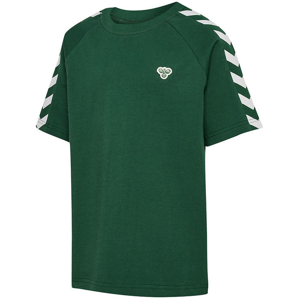 Hummel T-shirt - hmlJR Archive - Mørkegrøn m. Logo