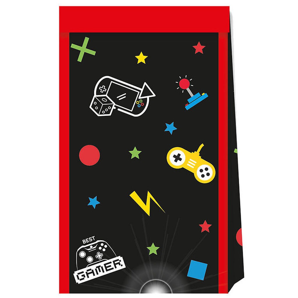 Decorata Party Slikposer - 4-pak - Gaming Party