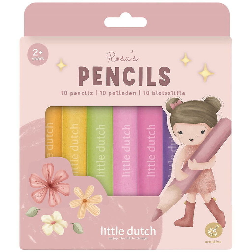 Little Dutch Farveblyanter - 6-pak - Multi