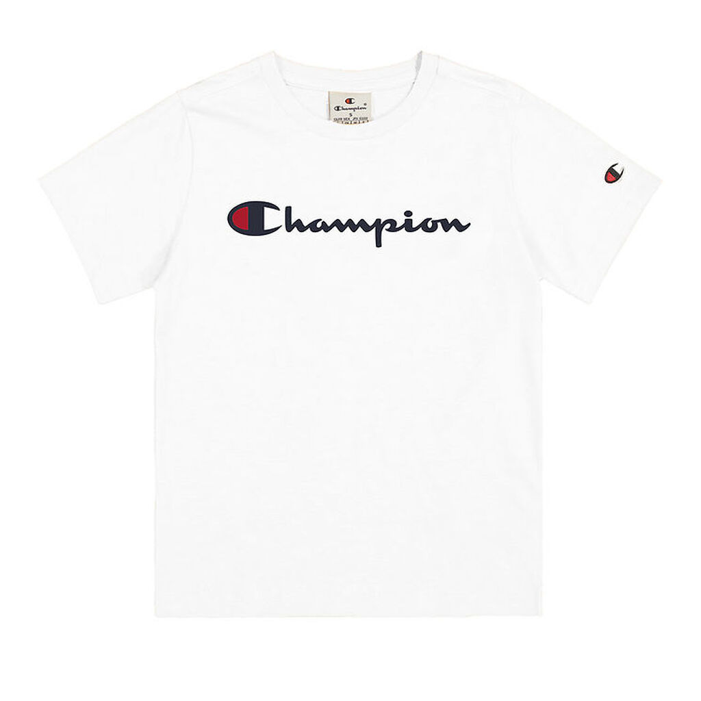 Champion T-shirt - Hvid m. Logo