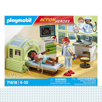 Playmobil Action Heroes - Radiolog med Patient - 71618 - 29 Dele