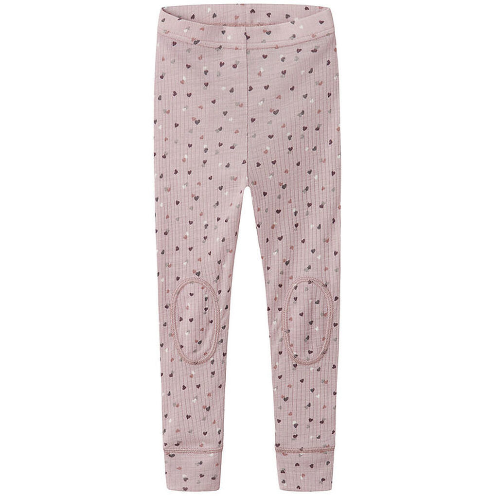 Name It Leggings - Uld/Modal - Rib - NmfWomi - Shadow Gray/Duts