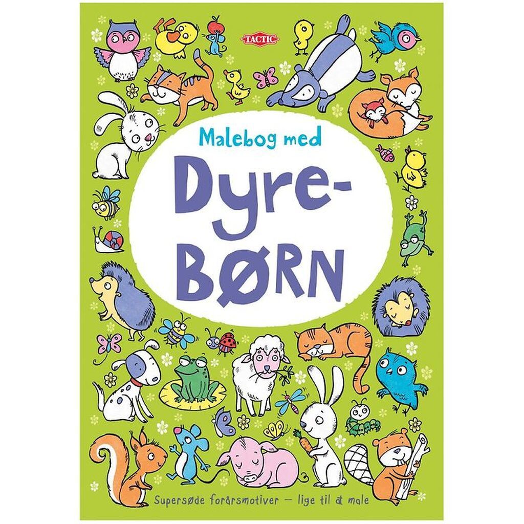 TACTIC Malebog - Dyrebørn