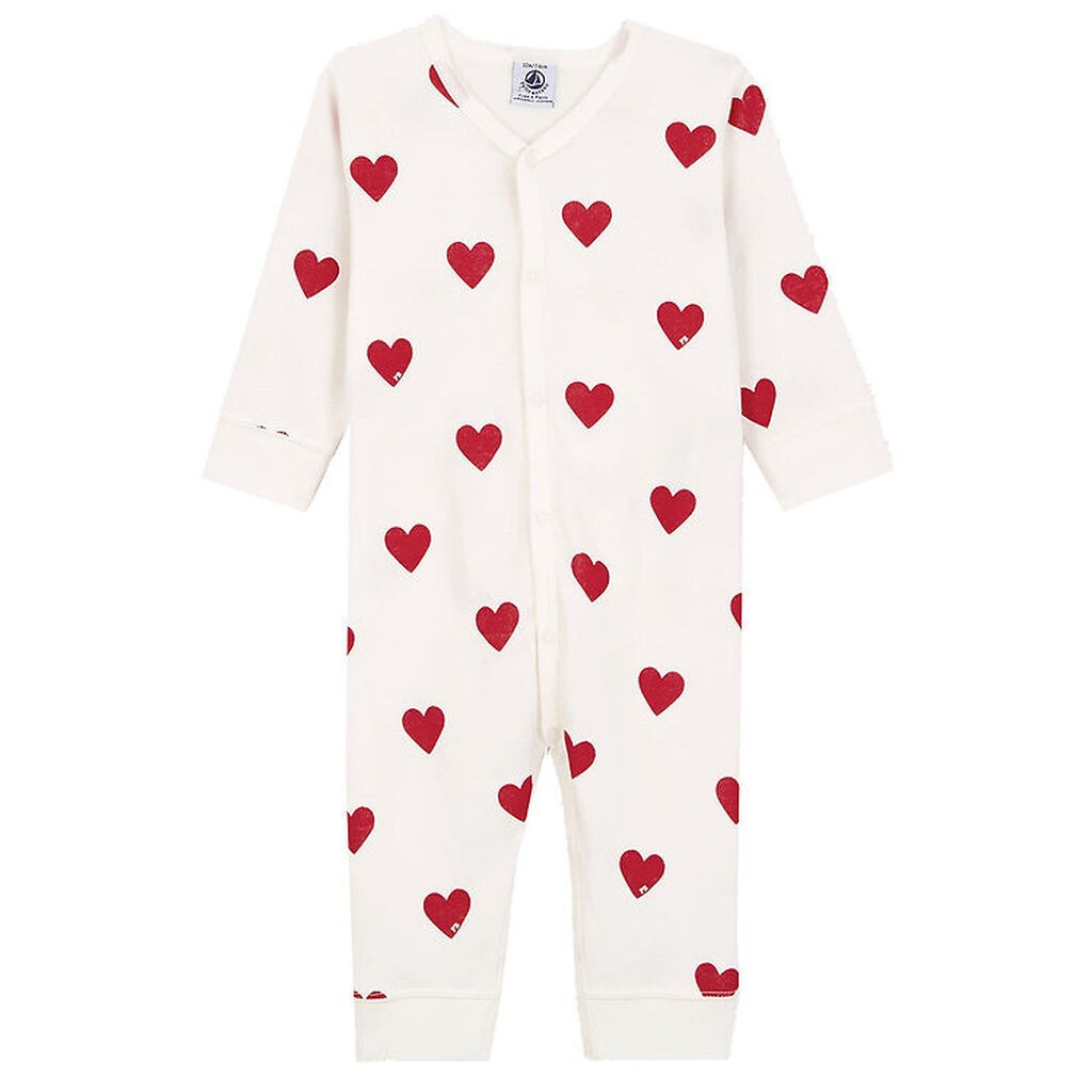 Petit Bateau Natdragt - Marshmellow/Terkuit