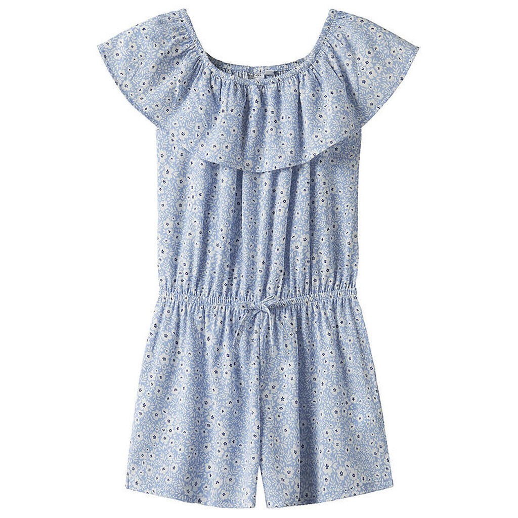 Name It Buksedragt - NkfVianya - Serenity/White Flower