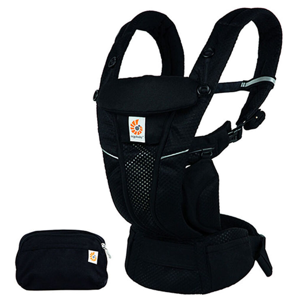 Ergobaby Bæresele - Omni Breeze - 1 in Airflow - Onyx Black