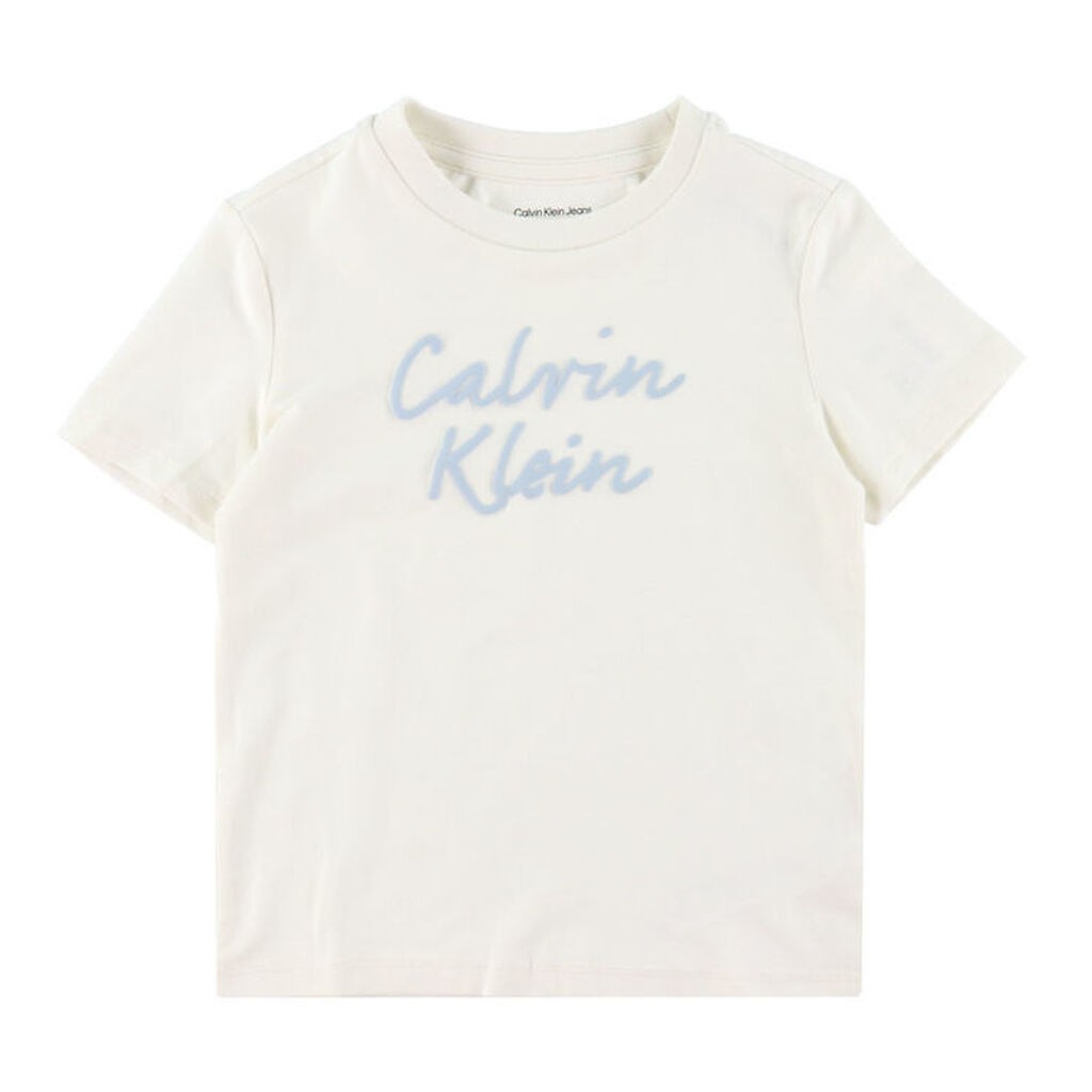 Calvin Klein T-shirt - Colour Logo - Tofu White