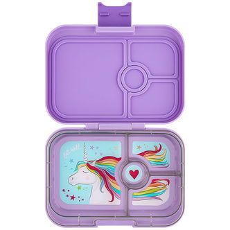 Yumbox Madkasse m. 4 Rum - Bento Panino - Lavande Purple