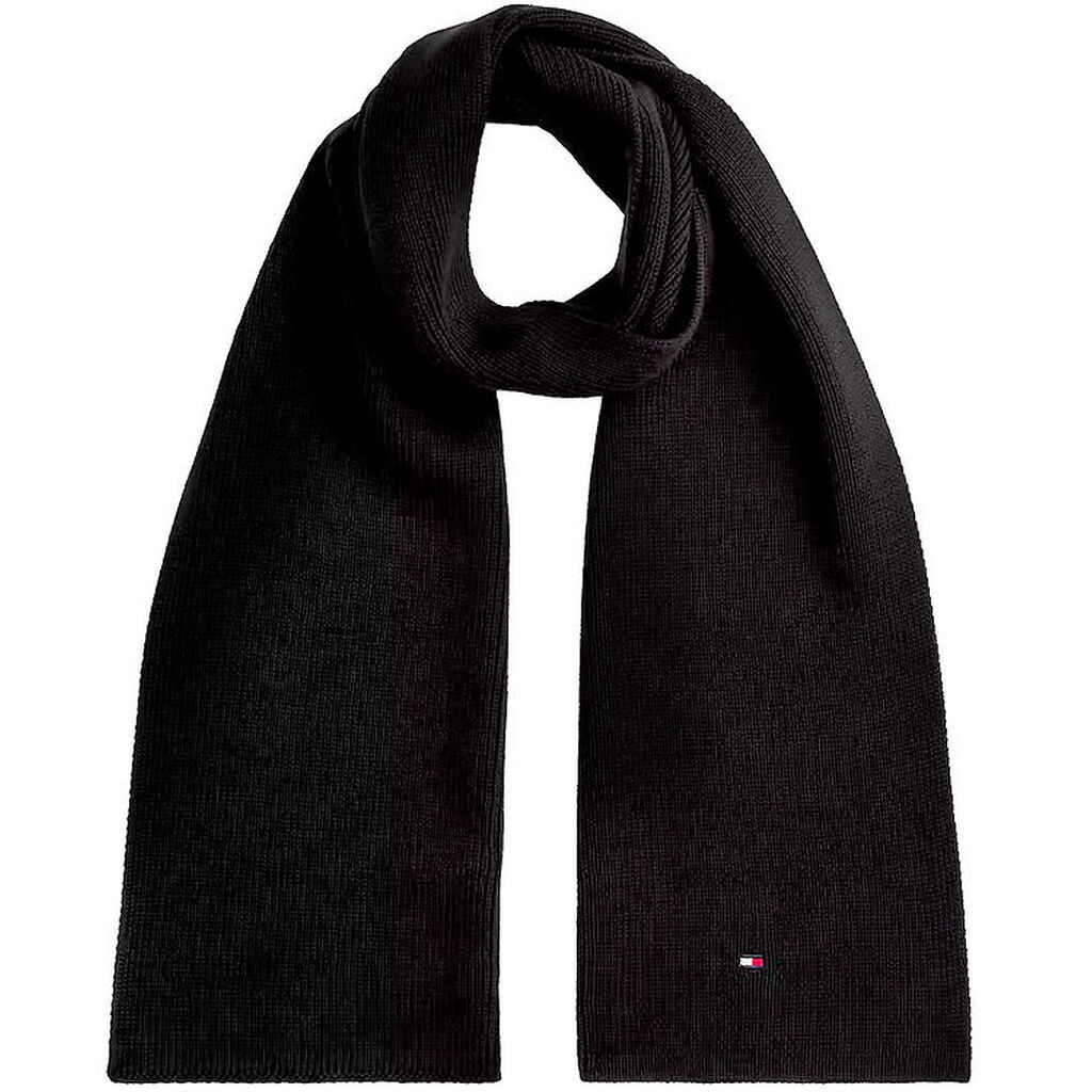 Tommy Hilfiger Tørklæde - Strik - Sort