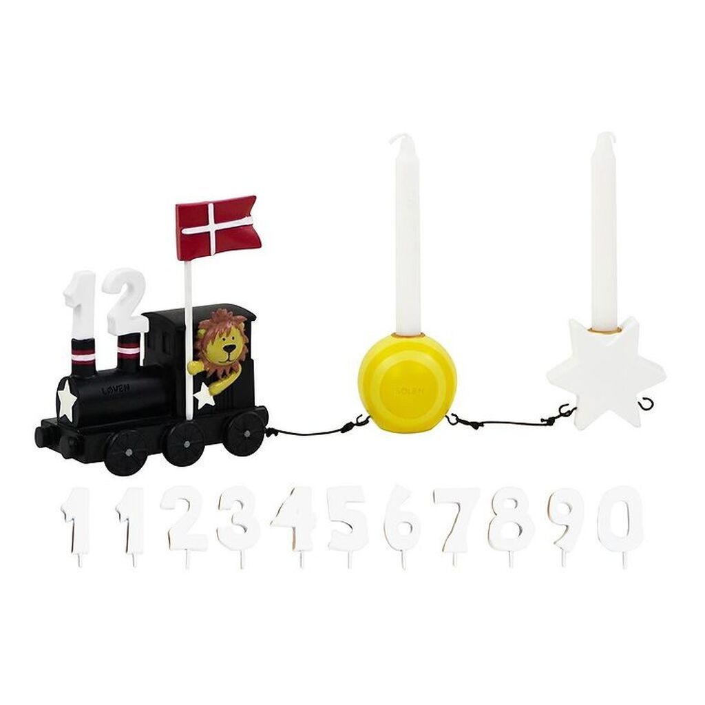 Kids by Friis Fødselsdagstog - Stjernetegn/Planet - Løven