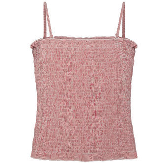 Grunt Top - GrBibi Pin - Rød/Hvid