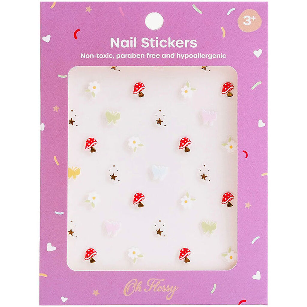 Oh Flossy Negle Klistermærker - Magic Garden