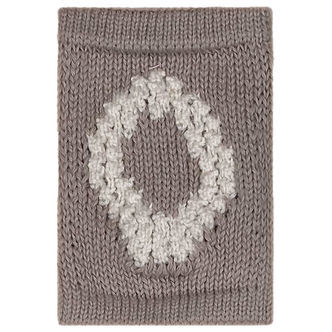 Smallstuff Strikket Bogstav - O - Natur Alfabet