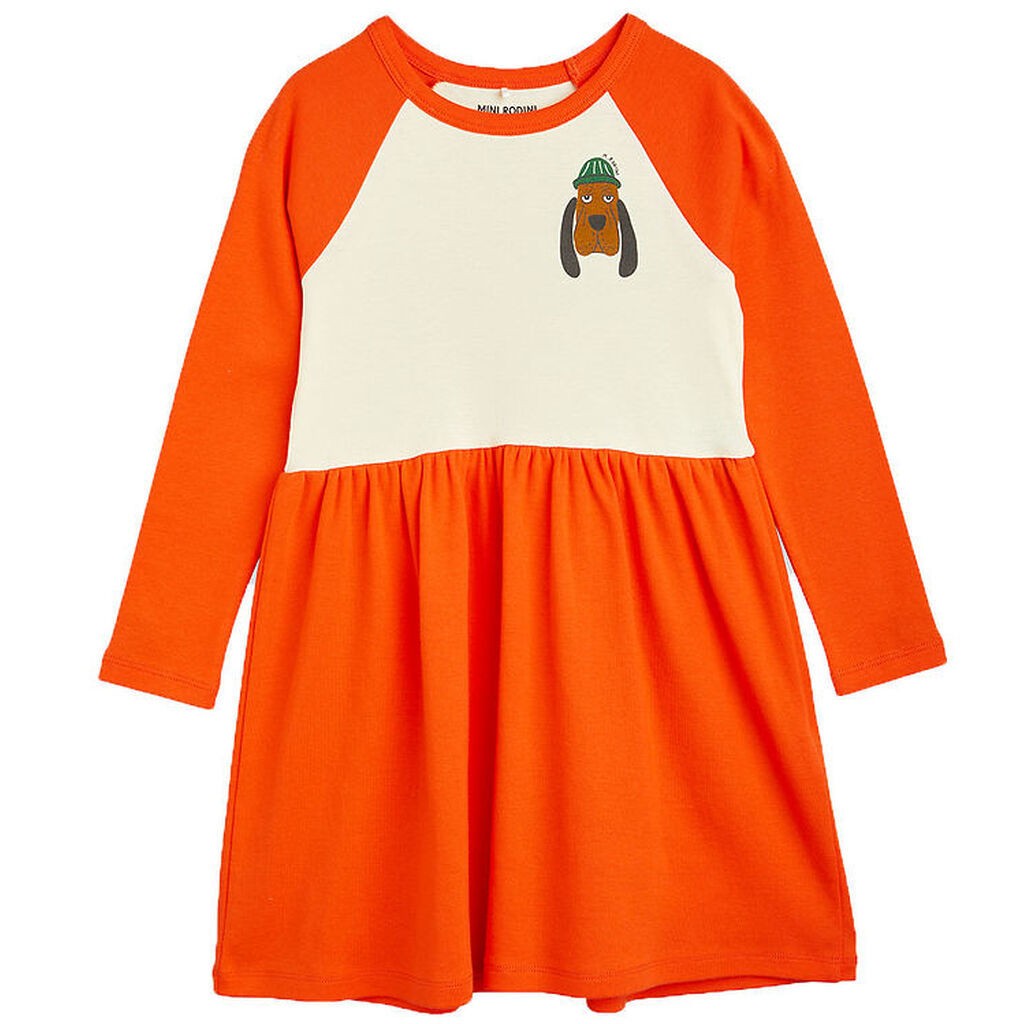 Mini Rodini Kjole - Bloodhound - Rød