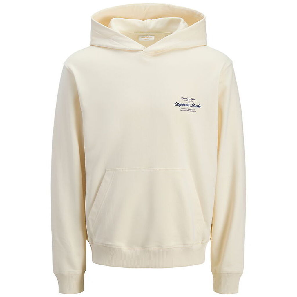 Jack & Jones Hættetrøje - JorNorrebro - Antique White/AW26