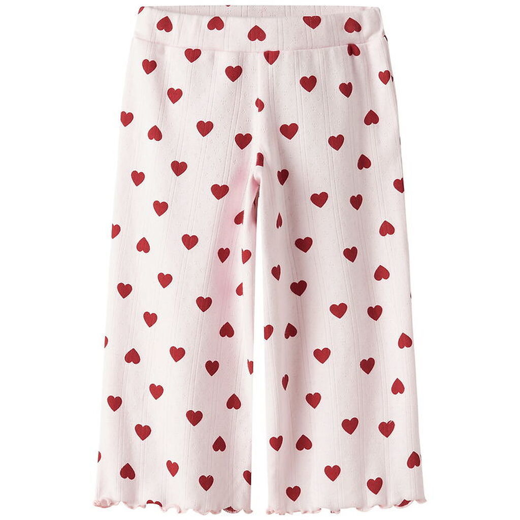 Name It Bukser - Hulmønster - NmfRusla - Mauve Morn m. Print