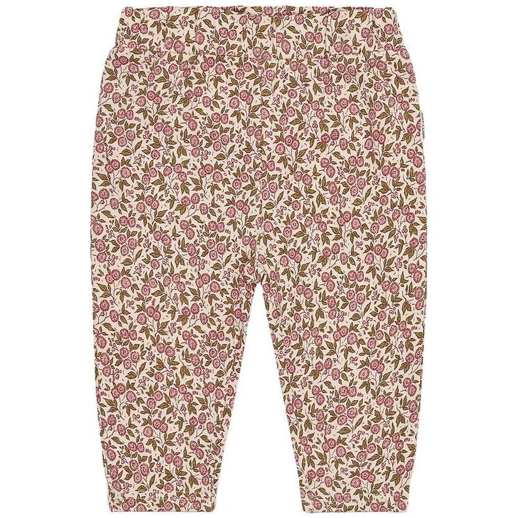 Hust and Claire Sweatpants - HcTrine - French Oak/Rosa m. Blomst