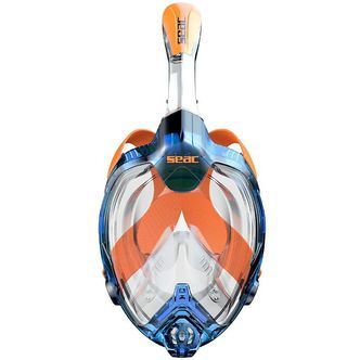 Seac Snorkelmaske - Fun - Blå/Orange