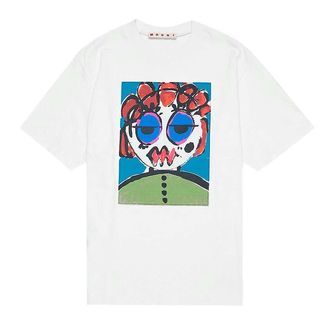 Marni T-Shirt - Hvid m. Print