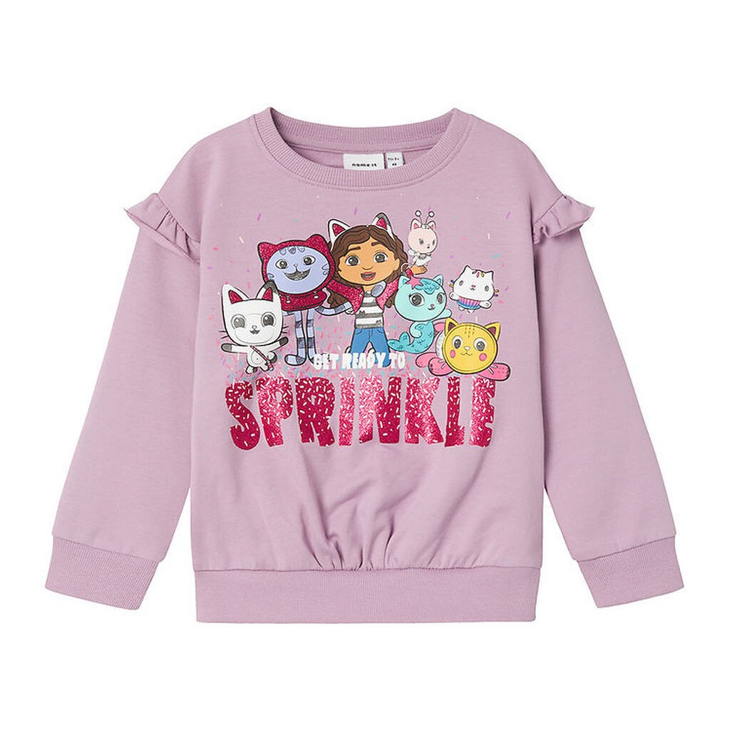 Name It Sweatshirt - NmfNera Gabby - Lavender Mist