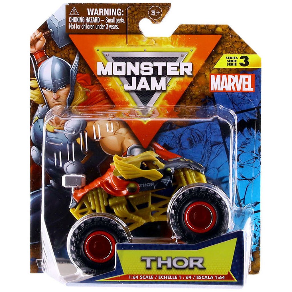 Monster Jam Truck - 1:64 - Marvel - Thor