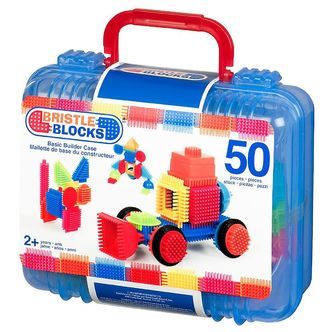 Bristle Blocks Kuffert - 50 dele - Basic Builder