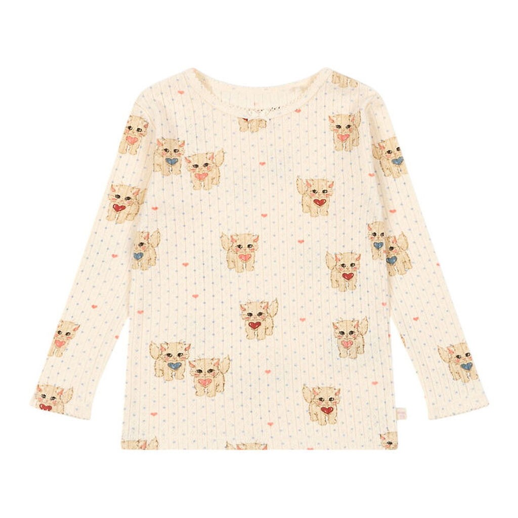 Konges Sløjd Bluse - Minnie - Miao Amore m. Hulmønster