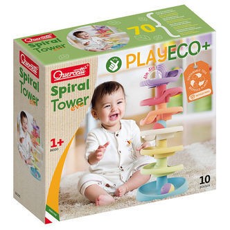 Quercetti Kuglebane - Spiral Tower Evo - PlayEco+ - 10 Dele - 86